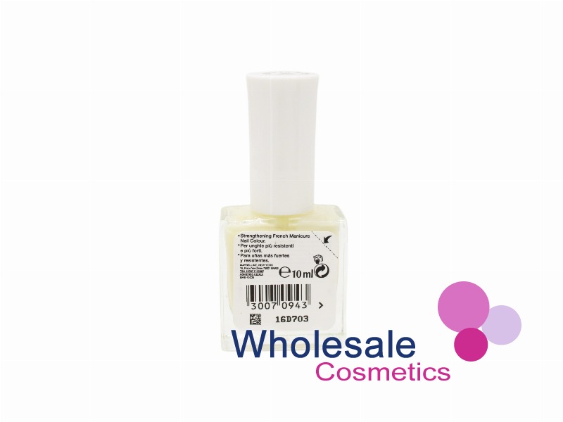 6 x Maybelline Salon Manicure Nail Treatment - 04 BLANC WHITE